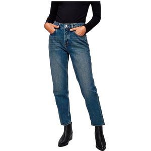Selected Frida Mom High Waist Jeans Blauw 27 / 34 Vrouw