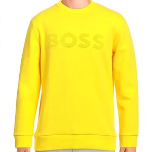 Open Yellow - Sweater - Ronde Hals - Normale Kraag - Lange Mouwen
