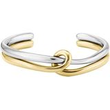 Boss - GLOSS - Klemarmband - Roestvrij Staalkleur/Geelgoudkleur