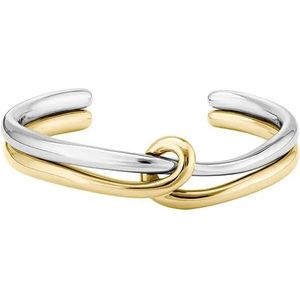 Boss - GLOSS - Klemarmband - Roestvrij Staalkleur/Geelgoudkleur