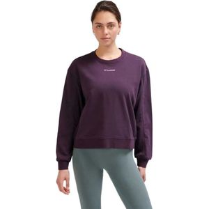 Hummel - Mt Dhyani Sweatshirt - Zwart - Geribbelde Sweatstof
