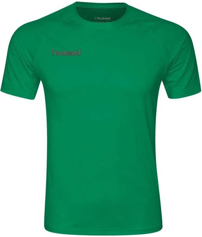 T-shirt - Effen - Jersey - Kwartmouw - Normale Pasvorm