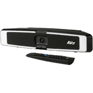 AVer - VB130 - Conferentieapparaat - Wit - Zwart - 4K-videobar met Intelligente Verlichting
