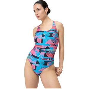 Speedo Allover Digital Powerback Zwemkleding