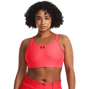 Under Armour - HeatGear High - Damesbeha - Zwart - Antitranspiratiekracht