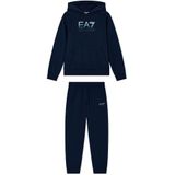 EA7 - 7B000173_AF13512 - Trainingspak - Groen Blauw - Katoen - Lange Mouwen