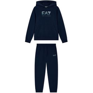 EA7 - 7B000173_AF13512 - Trainingspak - Groen Blauw - Katoen - Lange Mouwen