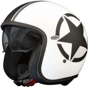 Premier Helmets - 23 Vintage Star 8 Bm - Open Helm - ECE 22.06 - Dyneema Koolstof-Aramidevezel