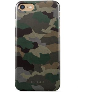Tropical Green Camo - iPhone 7 / iPhone 8 Hoesje, Tough