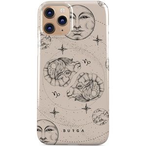 Capricorn - iPhone 11 Pro Max Hoesje, Elite Dark / Gunmetal / Roze