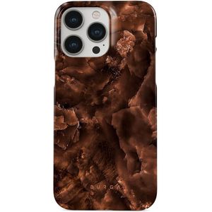 Toasted Chestnut - iPhone 14 Pro Max Hoesje, Elite Light (MagSafe) / Gold