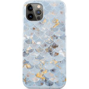 Mermaid Skin - iPhone 12 Pro Hoesje, Elite Dark (MagSafe) / Gold