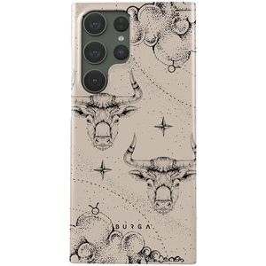 Taurus - Samsung Galaxy S23 Ultra Hoesje, Elite Dark / Gunmetal / Beige