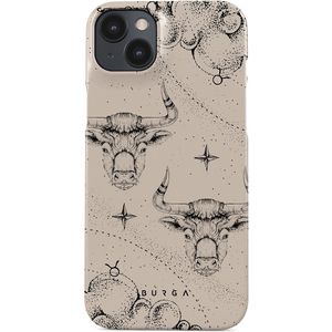 Taurus - iPhone 13 Mini Hoesje, Tough (MagSafe) / Paars