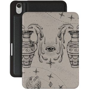 Aquarius - iPad Mini 8.3 (A17 Pro/6e Gen) Hoesje, Folio / Beige