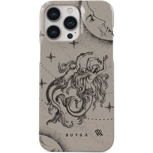 Virgo - iPhone 14 Pro Hoesje, Elite Dark (MagSafe) / Gunmetal / Nude