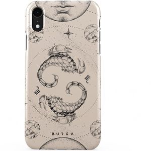 Scorpio - iPhone XR Hoesje, Elite Dark / Gold / Nude