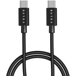 Laadkabeltje, USB-C naar USB-C / Zwart
