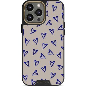 Love Me Right - iPhone 14 Pro Hoesje, Elite Dark (MagSafe) / Gold