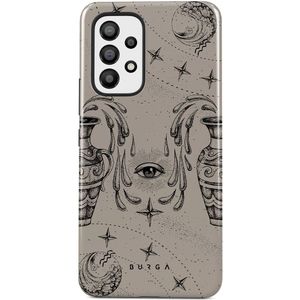 Aquarius - Samsung Galaxy A33 Hoesje, Tough / Paars