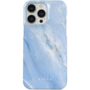 Fluffy Clouds - iPhone 14 Pro Hoesje, Elite Light (MagSafe) / Gold