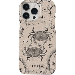 Cancer - iPhone 14 Pro Max Hoesje, Elite Dark (MagSafe) / Gunmetal / Turkoois