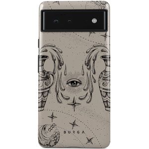 Aquarius - Google Pixel 6 Pro Hoesje, Tough / Turkoois