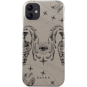 Aquarius - iPhone 12 Mini Hoesje, Snap / Nude