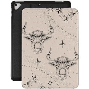 Taurus - iPad 9.7 (6e/5e Gen) Hoesje, Folio / Beige