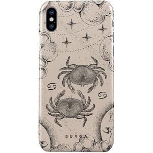 Cancer - iPhone X / XS Hoesje, Snap / Turkoois