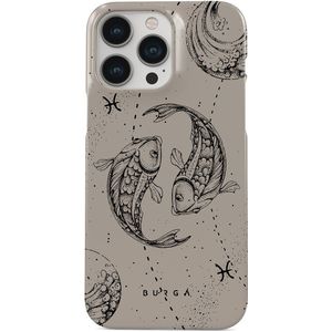 Pisces - iPhone 13 Pro Hoesje, Elite Light (MagSafe) / Gold / Roze