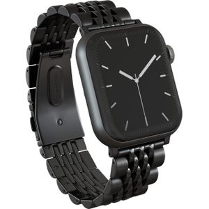 Metalen Bandje Apple Watch - Chic Royal, 42 mm (Series 10) / Zwart