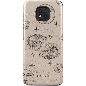 Capricorn - Motorola Moto G Power 2021 Hoesje, Tough / Paars