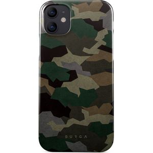 Tropical Green Camo - iPhone 12 Hoesje, Elite Dark (MagSafe) / Gold