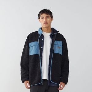 Vans Jacket Sherpa Pocket  Zwart/blauw  Heren