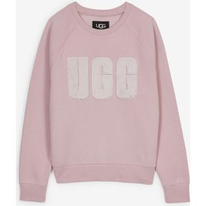 Ugg Sweat Madeline Fuzzy Logo  Roze  Dames