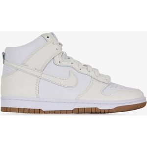 Schoenen Nike Dunk High Sail Gum  Wit/beige  Dames