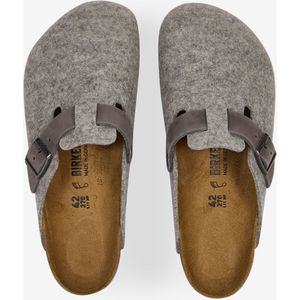 Schoenen Birkenstock Boston Authentic Felt  Grijs  Heren