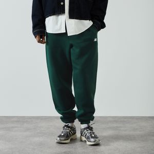 New Balance Pant Jogger Small Logo  Groen  Heren