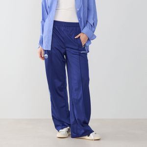 adidas  Pant Jogger Badge Wide Leg Firebird Blauw Dames