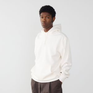 Champion Hoodie Embroidered Logo  Beige  Heren