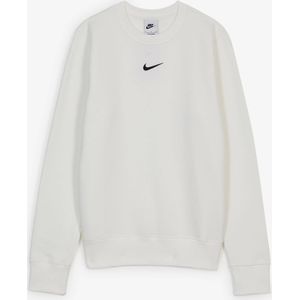 Nike Sweat Crew Club Centered Logo  Ecru/zwart  Dames