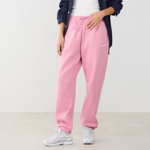 Nike Pant Jogger Phoenix Os  Roze/wit  Dames