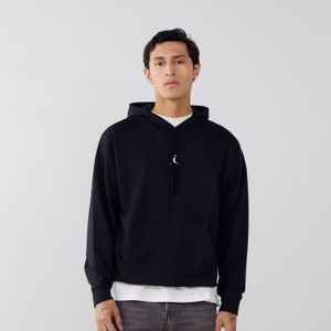 Jordan Hoodie Centered Logo Dri-fit  Zwart/wit  Heren