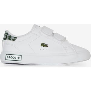 Schoenen Lacoste Powercourt Signature Cf- Baby  Wit/groen  Unisex