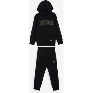 Jordan 2 Pc Set Hoodie Pant Shine Noir/or  Unisex