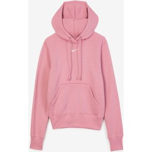 Nike Hoodie Club Centered Logo  Roze/wit  Dames