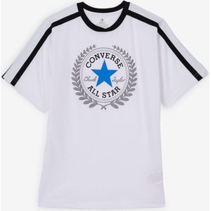 Converse Tee-shirt Recreational Club Blanc/noir  Wit/zwart  Unisex