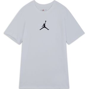 Jordan Tee Shirt Small Centered Logo  Wit/zwart  Heren