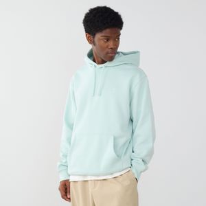 Champion Hoodie Embroidered Logo  Aqua  Heren